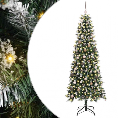 Mākslīgā Ziemassvētku Eglīte Su 300 Led Zaļa 86 X 86 X 210 Cm Vidaxl