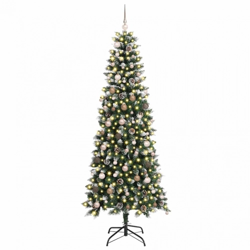 Mākslīgā Ziemassvētku Eglīte Su 300 Led Zaļa 86 X 86 X 210 Cm Vidaxl