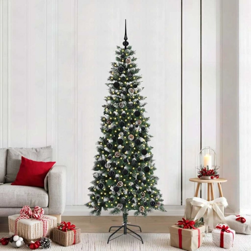 Mākslīgā Ziemassvētku Eglīte Su 300 Led Zaļa 86 X 86 X 210 Cm Vidaxl