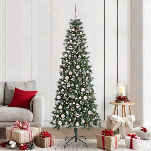 Mākslīgā Ziemassvētku Eglīte Su 300 Led Zaļa 86 X 86 X 210 Cm Vidaxl
