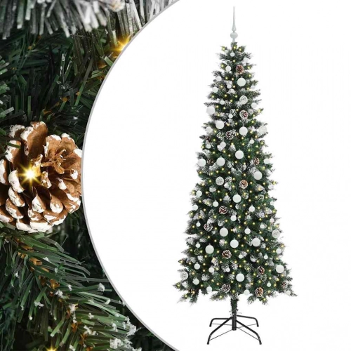 Mākslīgā Ziemassvētku Eglīte Su 300 Led Zaļa 86 X 86 X 210 Cm Vidaxl