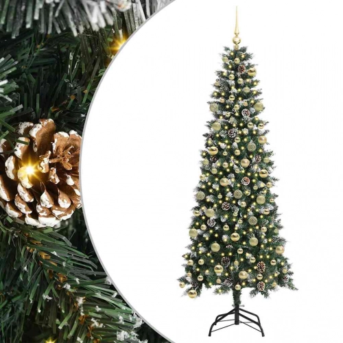 Mākslīgā Ziemassvētku Eglīte Su 300 Led Zaļa 86 X 86 X 210 Cm Vidaxl