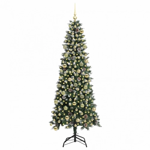 Mākslīgā Ziemassvētku Eglīte Su 300 Led Zaļa 86 X 86 X 210 Cm Vidaxl