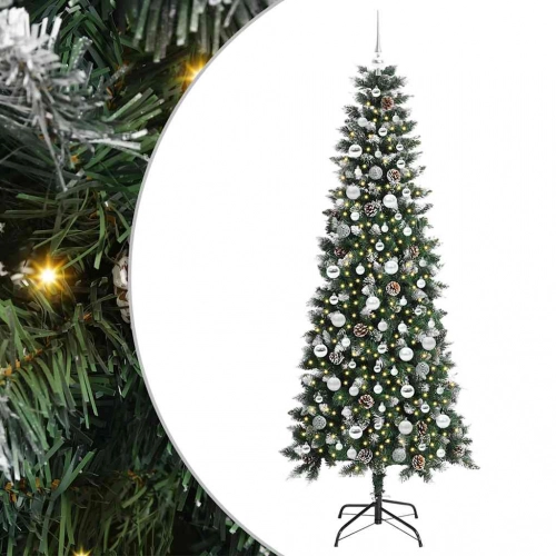 Mākslīgā Ziemassvētku Eglīte Su 300 Led Zaļa 86 X 86 X 210 Cm Vidaxl