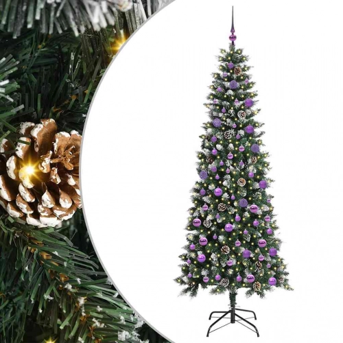 Mākslīgā Ziemassvētku Eglīte Su 300 Led Zaļa 86 X 86 X 210 Cm Vidaxl