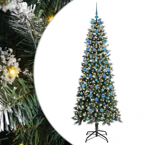 Mākslīgā Ziemassvētku Eglīte Su 300 Led Zaļa 86 X 86 X 210 Cm Vidaxl