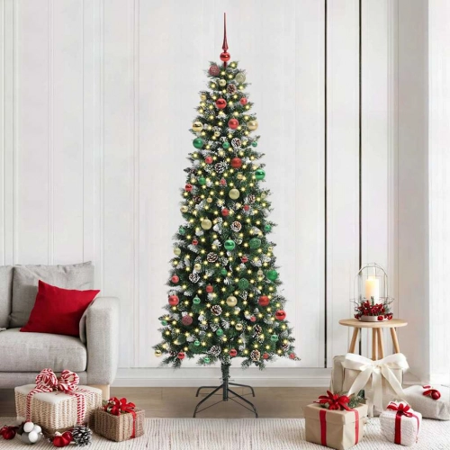 Mākslīgā Ziemassvētku Eglīte Su 300 Led Zaļa 86 X 86 X 210 Cm Vidaxl
