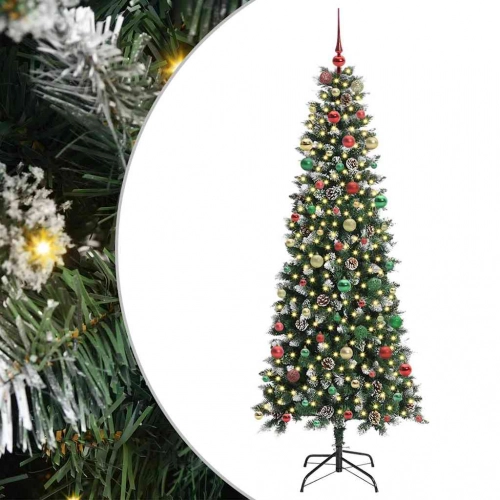 Mākslīgā Ziemassvētku Eglīte Su 300 Led Zaļa 86 X 86 X 210 Cm Vidaxl