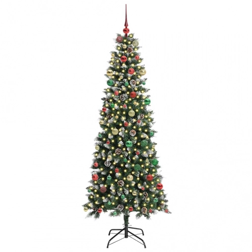 Mākslīgā Ziemassvētku Eglīte Su 300 Led Zaļa 86 X 86 X 210 Cm Vidaxl