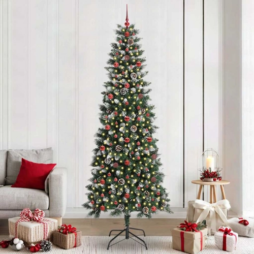 Mākslīgā Ziemassvētku Eglīte Su 300 Led Zaļa 96 X 96 X 240 Cm Vidaxl