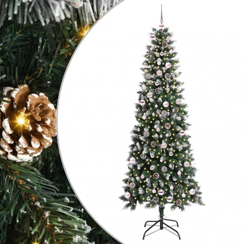 Mākslīgā Ziemassvētku Eglīte Su 300 Led Zaļa 96 X 96 X 240 Cm Vidaxl