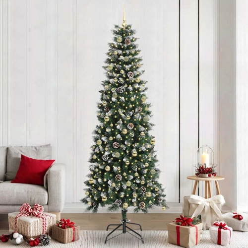 Mākslīgā Ziemassvētku Eglīte Su 300 Led Zaļa 96 X 96 X 240 Cm Vidaxl