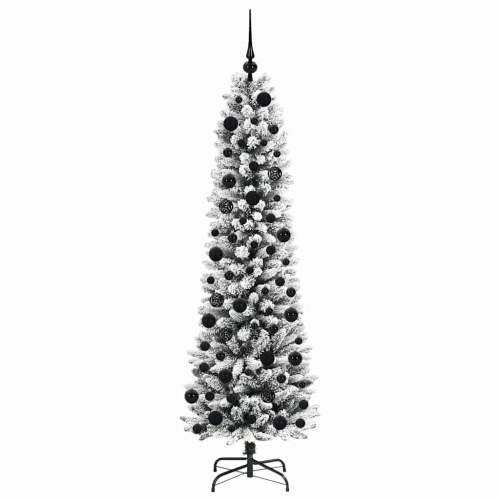 Mākslīgā Ziemassvētku Eglīte Su 300 Led Zaļš Un Balts 180 Cm Vidaxl