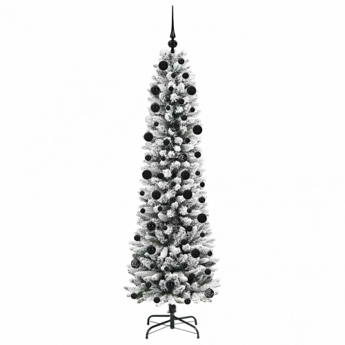 Mākslīgā Ziemassvētku Eglīte Su 300 Led Zaļš Un Balts 210 Cm Vidaxl