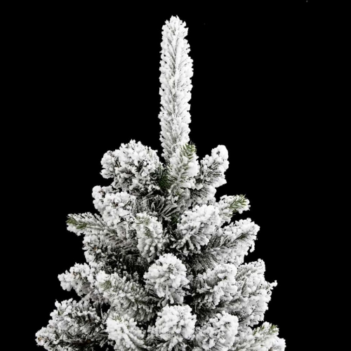 Mākslīgā Ziemassvētku Eglīte Su 300 Led Zaļš Un Balts 210 Cm Vidaxl