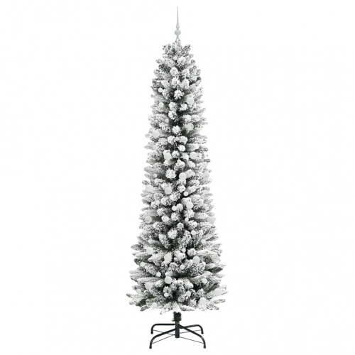 Mākslīgā Ziemassvētku Eglīte Su 300 Led Zaļš Un Balts 240 Cm Vidaxl