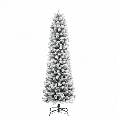 Mākslīgā Ziemassvētku Eglīte Su 300 Led Zaļš Un Balts 240 Cm Vidaxl