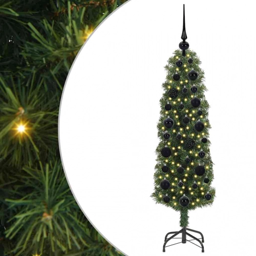 Mākslīgā Ziemassvētku Eglīte With Leds Zaļa 120 Cm Pvc Vidaxl