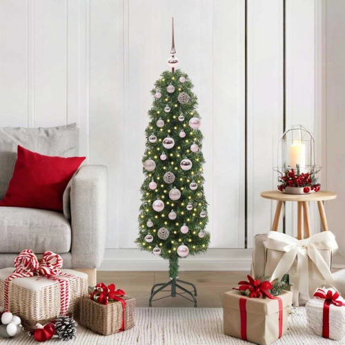 Mākslīgā Ziemassvētku Eglīte With Leds Zaļa 120 Cm Pvc Vidaxl