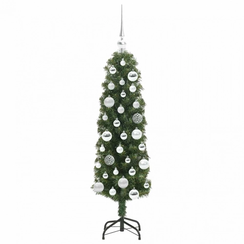 Mākslīgā Ziemassvētku Eglīte With Leds Zaļa 120 Cm Pvc Vidaxl