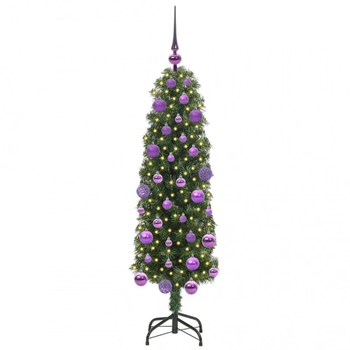 Mākslīgā Ziemassvētku Eglīte With Leds Zaļa 120 Cm Pvc Vidaxl
