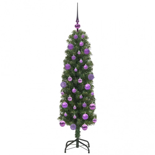 Mākslīgā Ziemassvētku Eglīte With Leds Zaļa 120 Cm Pvc Vidaxl