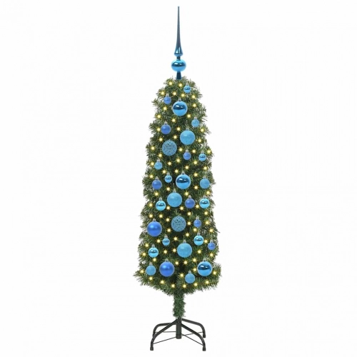 Mākslīgā Ziemassvētku Eglīte With Leds Zaļa 120 Cm Pvc Vidaxl