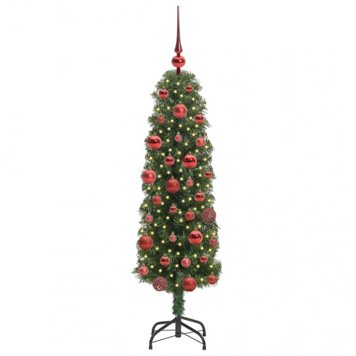 Mākslīgā Ziemassvētku Eglīte With Leds Zaļa 150 Cm Pvc Vidaxl