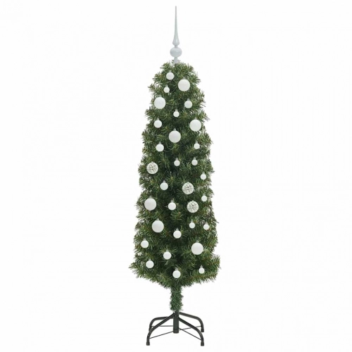 Mākslīgā Ziemassvētku Eglīte With Leds Zaļa 150 Cm Pvc Vidaxl