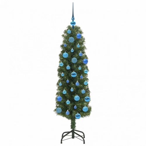 Mākslīgā Ziemassvētku Eglīte With Leds Zaļa 150 Cm Pvc Vidaxl