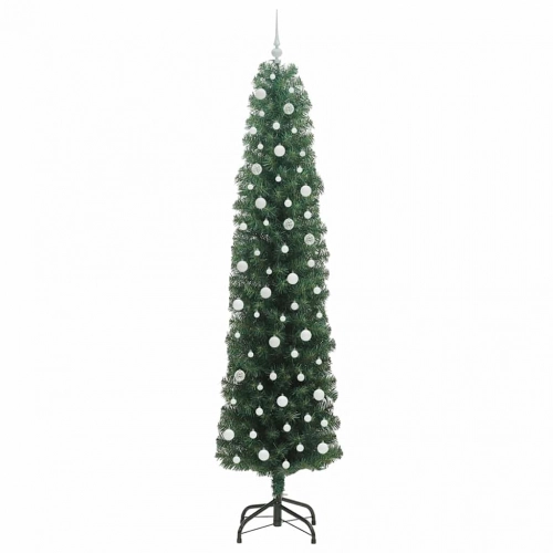 Mākslīgā Ziemassvētku Eglīte With Leds Zaļa 240 Cm Pvc Vidaxl