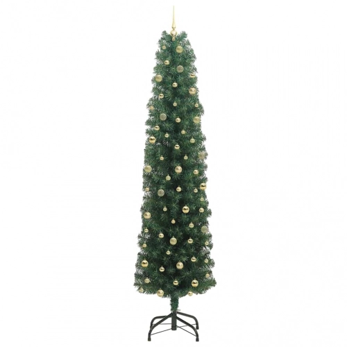 Mākslīgā Ziemassvētku Eglīte With Leds Zaļa 240 Cm Pvc Vidaxl