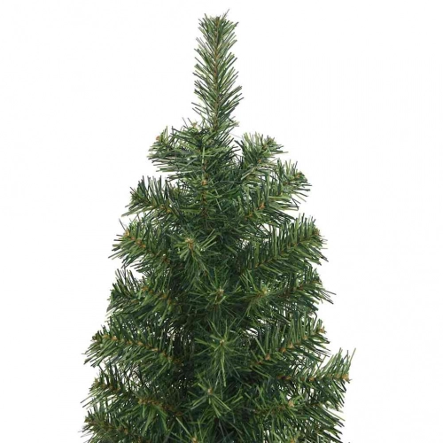 Mākslīgā Ziemassvētku Eglīte With Leds Zaļa 240 Cm Pvc Vidaxl