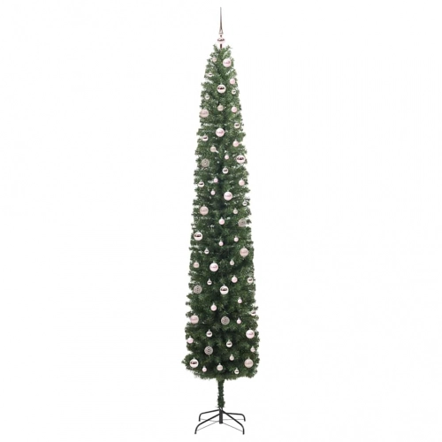 Mākslīgā Ziemassvētku Eglīte With Leds Zaļa 270 Cm Pvc Vidaxl