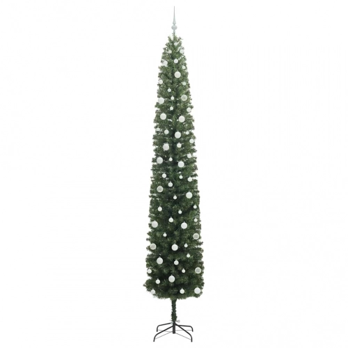 Mākslīgā Ziemassvētku Eglīte With Leds Zaļa 270 Cm Pvc Vidaxl