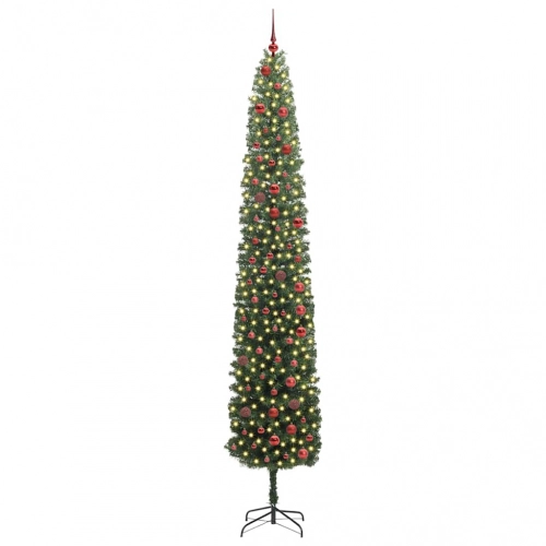 Mākslīgā Ziemassvētku Eglīte With Leds Zaļa 300 Cm Pvc Vidaxl