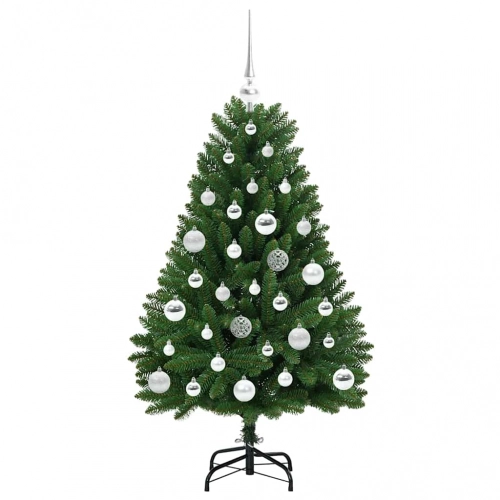 Mākslīgā Ziemassvētku Eglīte Zaļa 120 Cm Pvc Un Metāls Vidaxl