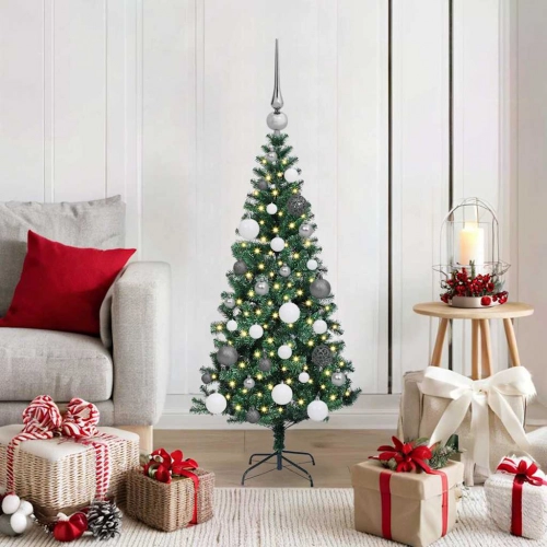 Mākslīgā Ziemassvētku Eglīte Zaļa 120 Cm Pvc Vidaxl