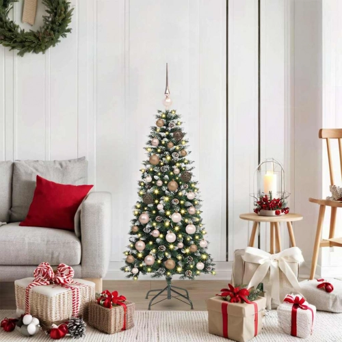 Mākslīgā Ziemassvētku Eglīte Zaļa 120 Cm Pvc Vidaxl