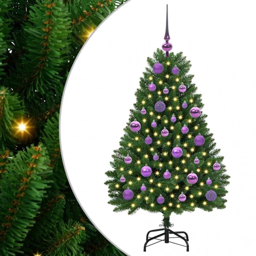 Mākslīgā Ziemassvētku Eglīte Zaļa 120 Cm Pvc Vidaxl