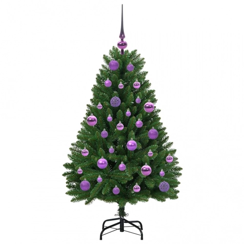 Mākslīgā Ziemassvētku Eglīte Zaļa 120 Cm Pvc Vidaxl