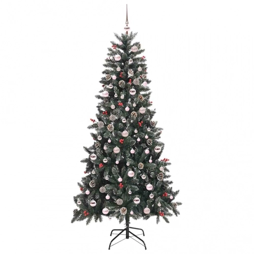 Mākslīgā Ziemassvētku Eglīte Zaļa 129.5 X 129.5 X 240 Cm Vidaxl
