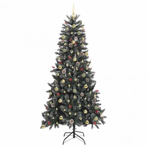Mākslīgā Ziemassvētku Eglīte Zaļa 129.5 X 129.5 X 240 Cm Vidaxl