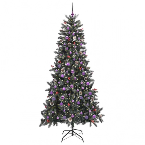 Mākslīgā Ziemassvētku Eglīte Zaļa 129.5 X 129.5 X 240 Cm Vidaxl