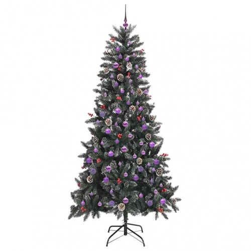 Mākslīgā Ziemassvētku Eglīte Zaļa 129.5 X 129.5 X 240 Cm Vidaxl