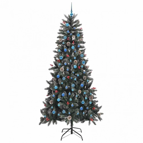 Mākslīgā Ziemassvētku Eglīte Zaļa 129.5 X 129.5 X 240 Cm Vidaxl