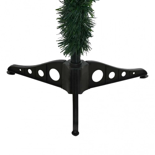 Mākslīgā Ziemassvētku Eglīte Zaļa 150 Cm Pvc Un Tērauds Vidaxl