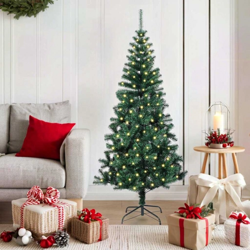 Mākslīgā Ziemassvētku Eglīte Zaļa 150 Cm Pvc Vidaxl