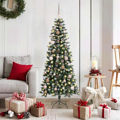Mākslīgā Ziemassvētku Eglīte Zaļa 150 Cm Pvc Vidaxl