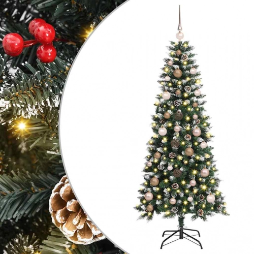 Mākslīgā Ziemassvētku Eglīte Zaļa 150 Cm Pvc Vidaxl